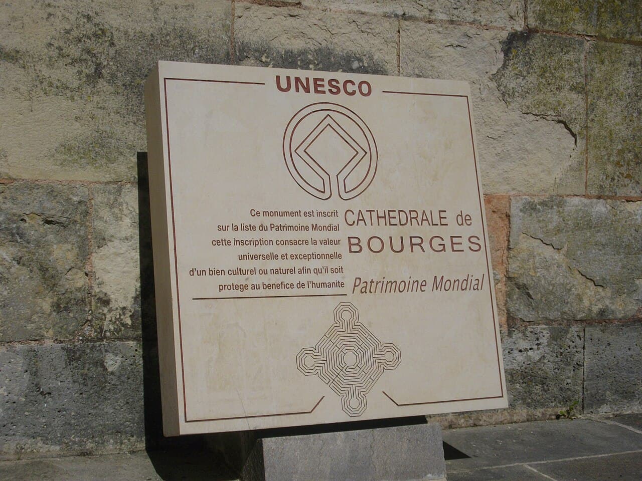 Flanc sud de la cathédrale Saint-Étienne de Bourges